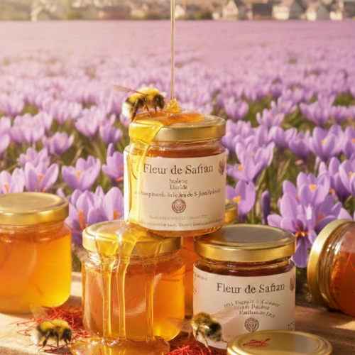 miel aromatisé au safran